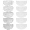 10 Pack Replacement Steam Mop Pads for Bissell Powerfresh Steam Mop 1940 1440 1544 1806 2075 Series, Model 19402 19404 19408 19409 1940a 1940f 1940q 1940t 1940w B0006 B0017, Washable Cleaning Pads view 1
