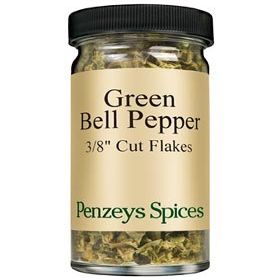 Bell Pepper Green By Penzeys Spices .6 oz 1/2 cup jar (Pack of 1)