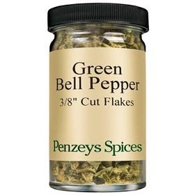 Bell Pepper Green By Penzeys Spices .6 oz 1/2 cup jar (Pack of 1)