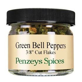 Bell Pepper Green By Penzeys Spices .3 oz 1/4 cup jar (Pack of 1)