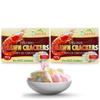 APEXY Authentic Prawn Crackers Uncooked, Crispy and Delicious Shrimp Chips for Party Appetizers and Snacks, No MSG, Cook and Serve, 8 oz (227g), Pack of 2 Muti Color NO MSG ADDED view 1