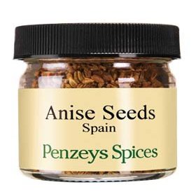 Anise Seed Whole By Penzeys Spices .9 oz 1/4 cup jar (Pack of 1)