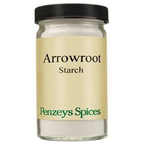 Arrowroot Starch By Penzeys Spices 2.5 oz 1/2 cup jar (Pack of 1)