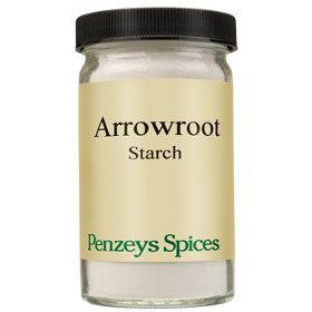 Arrowroot Starch By Penzeys Spices 2.5 oz 1/2 cup jar (Pack of 1)