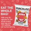 SNACKLINS Chesapeake Bay Plant-Based Crisps  Vegan, Gluten-Free, Grain-Free, Kosher, Healthy Low-Calorie Snack  Only 90 Calories Per Bag  0.9oz Bags (Pack of 12) view 4