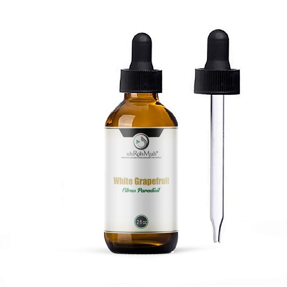 100% Pure White Grapefruit Essential Oil - USA (2 oz w/Pipette)
