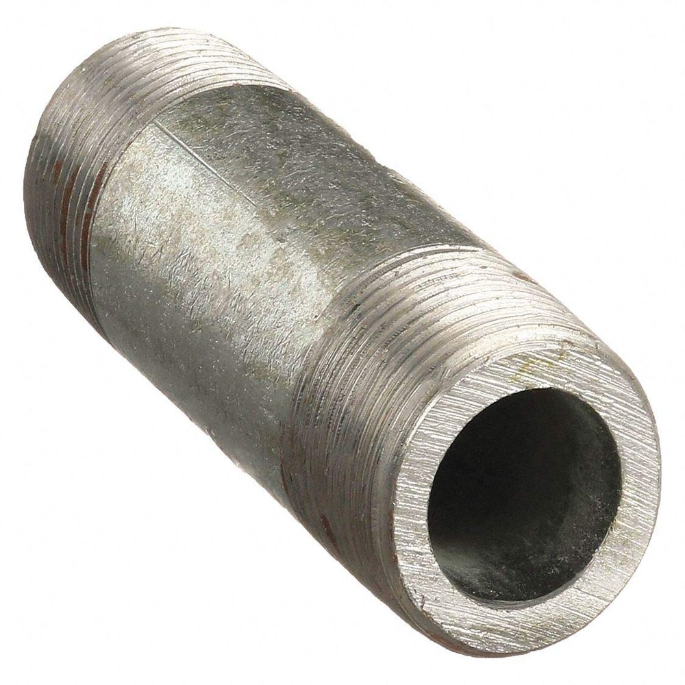 1 1/2 in X 4 in Galvanized Steel Nipple, Pipe Schedule 160,20400006557