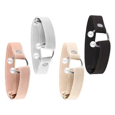 Healifty High Heel Straps Elastic Shoe Straps for Heels Anti-Loose Prevent Heel Slipping 4Pcs Set for Comfortable Fit