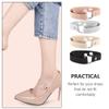 Healifty High Heel Straps Elastic Shoe Straps for Heels Anti-Loose Prevent Heel Slipping 4Pcs Set for Comfortable Fit view 4