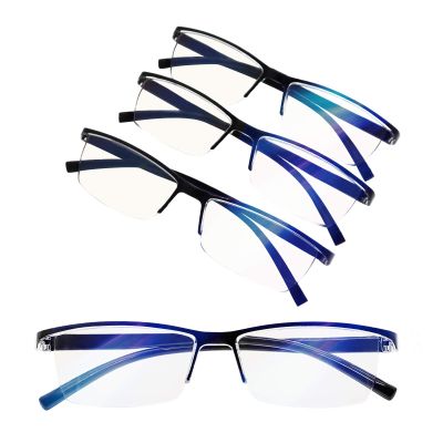 MARE AZZURO 4 Pack Blue Light Blocking Reading Glasses Men Women Lightweight Computer Readers 1.0 1.25 1.5 1.75 2.0 2.25 2.5 2.75 3.0 3.5 4.0 (1.00