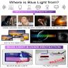 MARE AZZURO 4 Pack Blue Light Blocking Reading Glasses Men Women Lightweight Computer Readers 1.0 1.25 1.5 1.75 2.0 2.25 2.5 2.75 3.0 3.5 4.0 (1.00 view 2