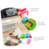 7pcs Portable Medicine Storage Organizer Multi-Compartment Travel Case Airtight Seal Lightweight and Durable Holder for Home Mixed Color Design view 2