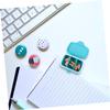 7pcs Portable Medicine Storage Organizer Multi-Compartment Travel Case Airtight Seal Lightweight and Durable Holder for Home Mixed Color Design view 3