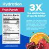 HYDRANT - Hydrate Electrolyte Powder, Fruit Punch Flavor, 30 Rapid Hydration Individual Stick Packs - Low Sugar Drink Mix for Daily Use, Travel & Workouts view 2