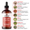 Strauss Naturals Heart Drops  Natural Mistletoe & Aged Garlic Extract Heart Health Supplement  Helps Maintain Healthy Cardiovascular System  Vegan & Non-GMO  225 ml Bottle view 2