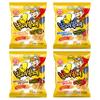 OTTOGI PPUSHU PPUSHU Crush to Eat Noodle Snack- 1 of each Bbq, Bulgogi, Grilled Chicken, Spicy Rice Cake Flavors Variety Pack (90g) - 4 Pack view 1