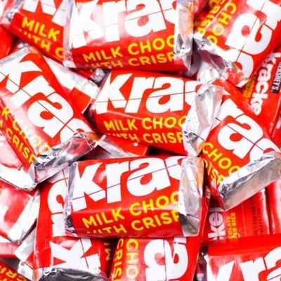 160pcs Krackel Miniatures (3lbs) Bulk Candy - Free Cold Packaging