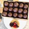 MalibuGift Chocolate Covered Cherries with a Liquid Filling Hand Dipped in Milk Chocolate twice for a rich Chocolate and Cherry taste view 4
