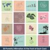 50 Affirmation Card for Women With 100 positive affirmation quotes, daily affirmation cards set. Self Care and Meditation Gift For Women. Empowering, Inspirational Affirmation for Stress Relief view 3