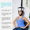 Neck Relief Hammock for Neck Pain Head Hammock for Headache Neck Support Portable Relieves Back and Shoulder Pain Without Stand (Black) view 2