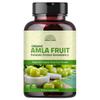 Amla Capsules (Phyllanthus Emblica)  Amalaki amla 120 Capsules | Natural Antioxidants Superfood | Herbal Supplement Made with Organic Amla Fruit Powder view 1