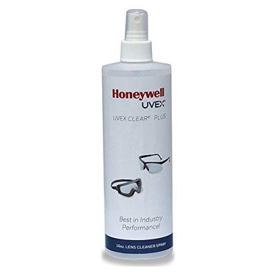HONEYWELL UVEX Lens Cleaning Solution, 16 oz, with Pump