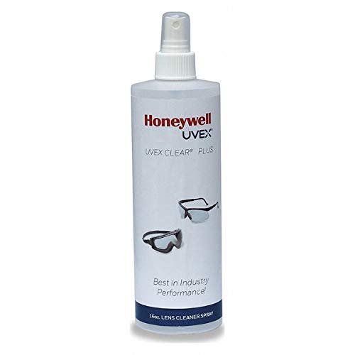 HONEYWELL UVEX Lens Cleaning Solution, 16 oz, with Pump
