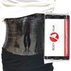 ZGDFSM 3 Rolls 60 Meters Premium Black Osmotic Plastic Slimming Body Wrap Film view 1