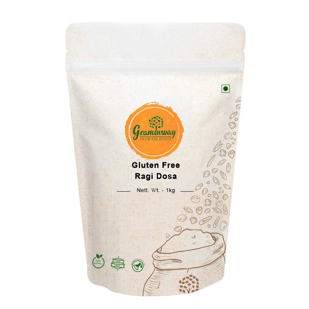GRAMINWAY Ragi (finger millet) Dosa 1kg Easy to make