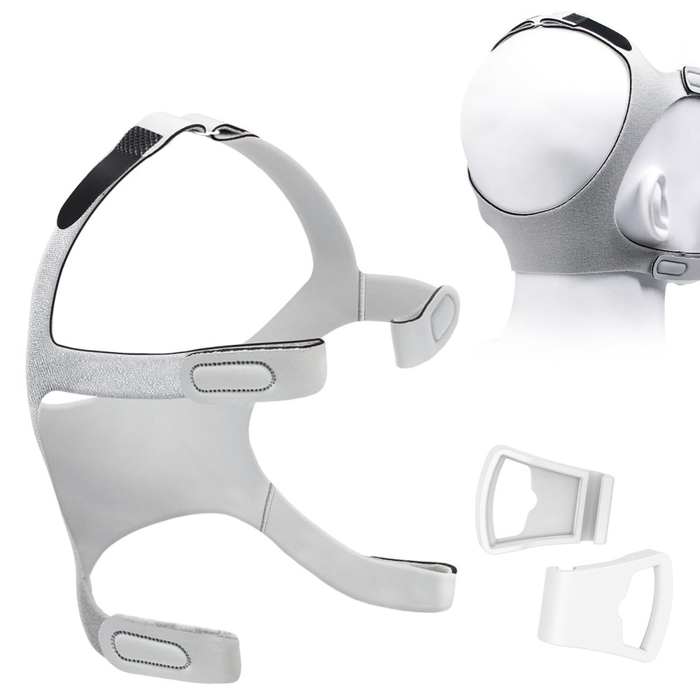 Replacement Headgear for Fisher and Paykel Simplus & Eson 2 Full Face Mask - Adjustable CPAP Headgear med/lrg for Simplus, Snugly Fit & Reduce Air Leaks, Great Value Supplies by Medihealer.
