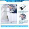 24-Inch and 30-Inch Wall to Floor Mounted Grab Bar Bundle | Handicap Rails Bathroom Grab Bar Toilet Safety Rail Shower Handles view 4