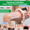 TESMED Cellulite Manual Massager : Made in Italy, Patented with Converging & Diverging Roller Technology. Anti Cellulite Roller for Thighs and Buttock view 2