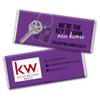 12ct Promotional Products for Realtors Personalized Chocolate Bars (12 Pack) - Purple with Business Logo view 1