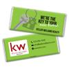 12ct Promotional Products for Realtors Personalized Chocolate Bars (12 Pack) - Kiwi Green with Business Logo view 1