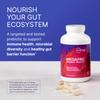 Microbiome Labs MegaPre Prebiotic Fiber Supplement in Vegetable Capsules - Prebiotic Supplement with Clinically Tested Oligosaccharides - Support Microbial Diversity & Gut Health (180 Capsules) view 2