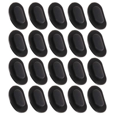 40pcs Frame Nose Pads Bridge Nose pad Eyeglass Nose Pads Nose Pads for Reading Nose Cushion Eyeglasses Silicone Nose Pads Eyeglass Pads Nose Clip eva Eyes