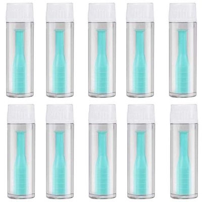 Hard Contact Lens Remover 10 Pack RGP PlungerInserter for Soft Hard Lenses Contact Lens Remover,10 Count