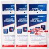 AFFORDTEX Instant Cold Pack 6 Count Disposable 7.5 x 4.5 Inches Ice Packs  Must Have Medical Supplies for Outdoor Activities  Ice Packs Ideal for Injuries, Inflammation, Sprains, Strains view 1