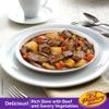 KJ Poultry Kosher for Passover Gluten Free Meals, Beef Goulash Stew with Vegetables (3 Pack) Prepared Entree Fully Cooked, Shelf Stable Microwave Dinner, Travel, Military, Camping, Emergency Survival view 2