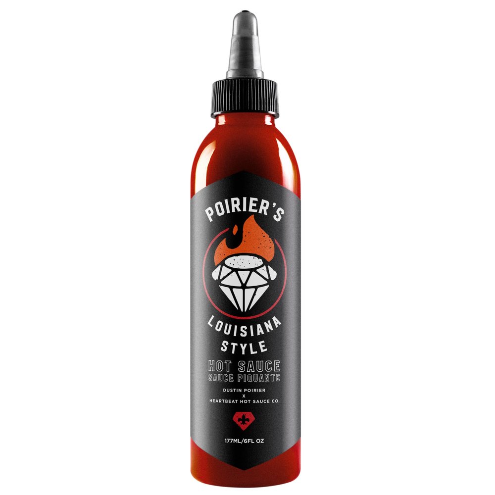 Heartbeat Hot Sauce Poirier's Louisiana Style Hot Sauce, 177 ML