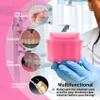 Annhua Denture Retainer Container Case Cleaning,Denture Bath Box False Teeth Storage Box view 2