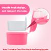 Annhua Denture Retainer Container Case Cleaning,Denture Bath Box False Teeth Storage Box view 4