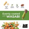 Oregon Farm Fresh Snacks Wasabi Peas & Rice Crackers Mix - Locally Sourced and Freshly Made Asian Snacks with Wasabi Almonds, Peanuts, Soybeans & Nut Crackers (32 oz) view 4