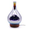 3D Love Aromatherapy Lamp Glass Essential Oil Aroma Diffuser Ultrasonic Aromatherapy Humidifier - 7 Color Changing LED, Promote Sleep for Office and Home Yoga (black) view 2