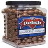 Gourmet Milk Chocolate Covered Peanuts by Its Delish  3LBS Jumbo Reusable Container  Premium Dairy Chocolate Coated Peanuts view 1