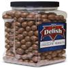 Gourmet Milk Chocolate Covered Peanuts by Its Delish  3LBS Jumbo Reusable Container  Premium Dairy Chocolate Coated Peanuts view 3