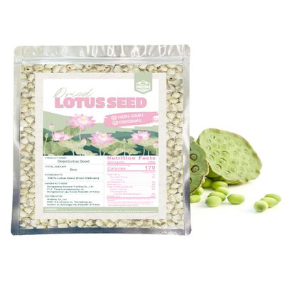 Farmer Queen Dried Lotus Seeds 8 Ounce for Tea & Baking Rich In Methionine Good for Gut health and Diet