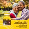 Bayer Genuine Aspirin 325 mg, Coated Tablets for Headache Relief, Multi-Symptom Pain Reliever and Fever Reducer, Pain Relief Tablets for Tooth and Muscle Pain, Backache, 300 Ct view 4