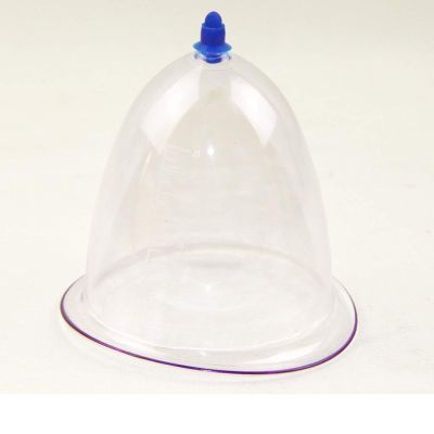 2 Pieces Chinese Vacuum Set 13.5cm Female Cupping Massage New Enlarge Breast Cupping for Female Breast Massager