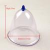 2 Pieces Chinese Vacuum Set 13.5cm Female Cupping Massage New Enlarge Breast Cupping for Female Breast Massager view 2